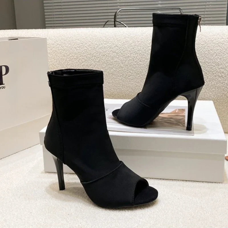 Women'S Fashion Socks - 2025 ผู้หญิงบอลรูม Latin Dance รองเท้าสีดําด้านล่างนุ่ม Bachata