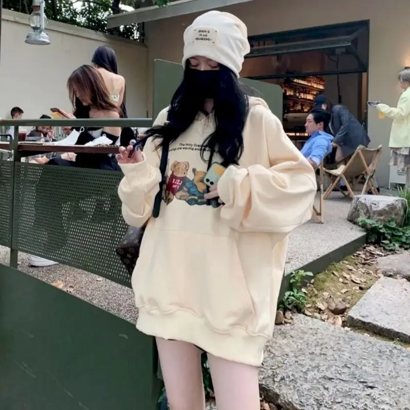 Women'S Fashion Trends Fall 2025 - เสื้อฮู้ดดี้ผู้หญิงลายสัตว์เย็บต่อกัน รุ่นใหม่ล่าสุดประจำฤดูใบไม้ร่วงปี 2025 สไตล์คนดัง ทรงหลวม แฟชั่นลำลอง