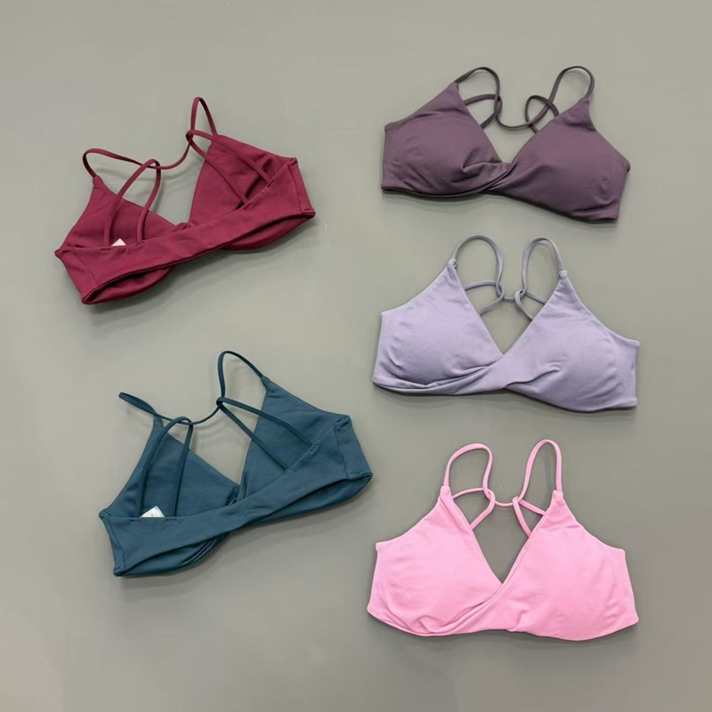 Bra Top Seamless - HISTELLO วิชั่น สปอร์ต บรา สำหรับผู้หญิง สายไขว้หลัง