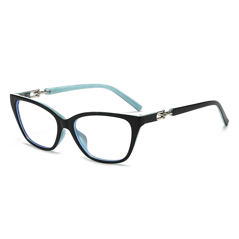Women'S Fashion Glasses Non Prescription - แว่นตาป้องกันแสงสีฟ้าแฟชั่นใหม่ ไม่ต้องใช้ใบสั่งแพทย์ แบรนด์ T สไตล์วรรณกรรม แว่นตาทรงใหญ่สำหรับผู้หญิง