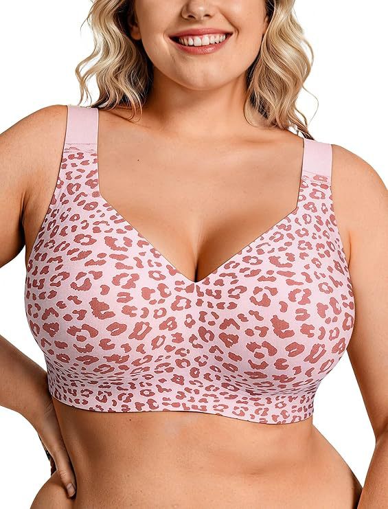 Bra Top Seamless - บราไร้สายสำหรับสาวพลัสไซส์ บราเจลลี่แบบไร้ตะเข็บ รองรับเต้าเต็มรูปแบบ ไม่มีโครงเสริม ยกกระชับทรง ใส่สบายสำหรับทุกวัน