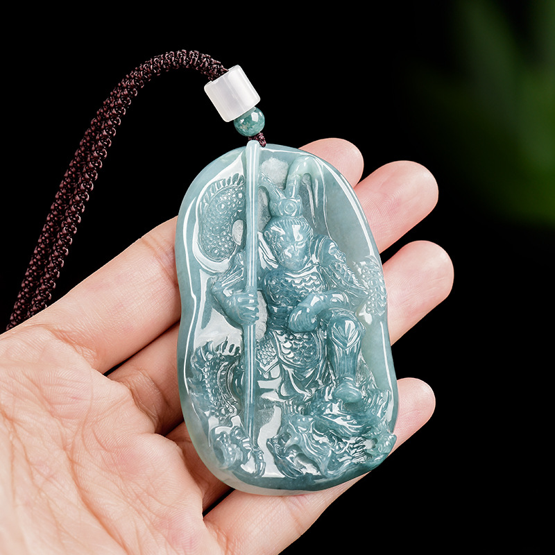 Women'S Fashion Gifts - หยกพม่า จี้รูปพระพิฆเนศ สร้อยคอ ของขวัญสุดหรูสำหรับผู้หญิง เครื่องประดับแฟชั่น หยกพม่าแกะสลัก