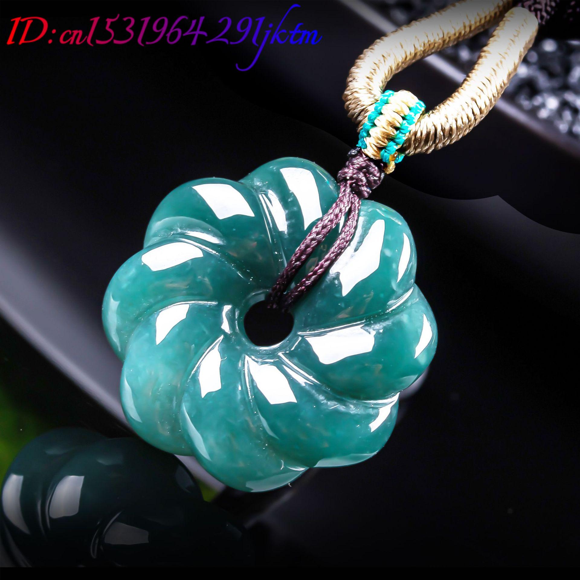 จี้สร้อยคอหยกพม่าแท้รูปดอกไม้  - Women'S Fashion Gifts บทวิจารณ์และราคา