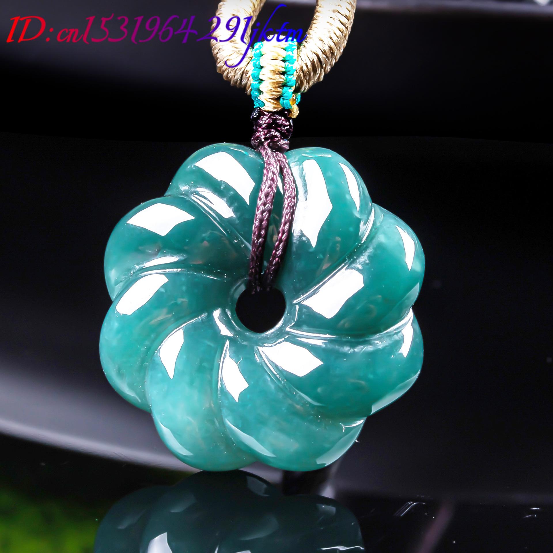 จี้สร้อยคอหยกพม่าแท้รูปดอกไม้  - Women'S Fashion Gifts บทวิจารณ์และราคา