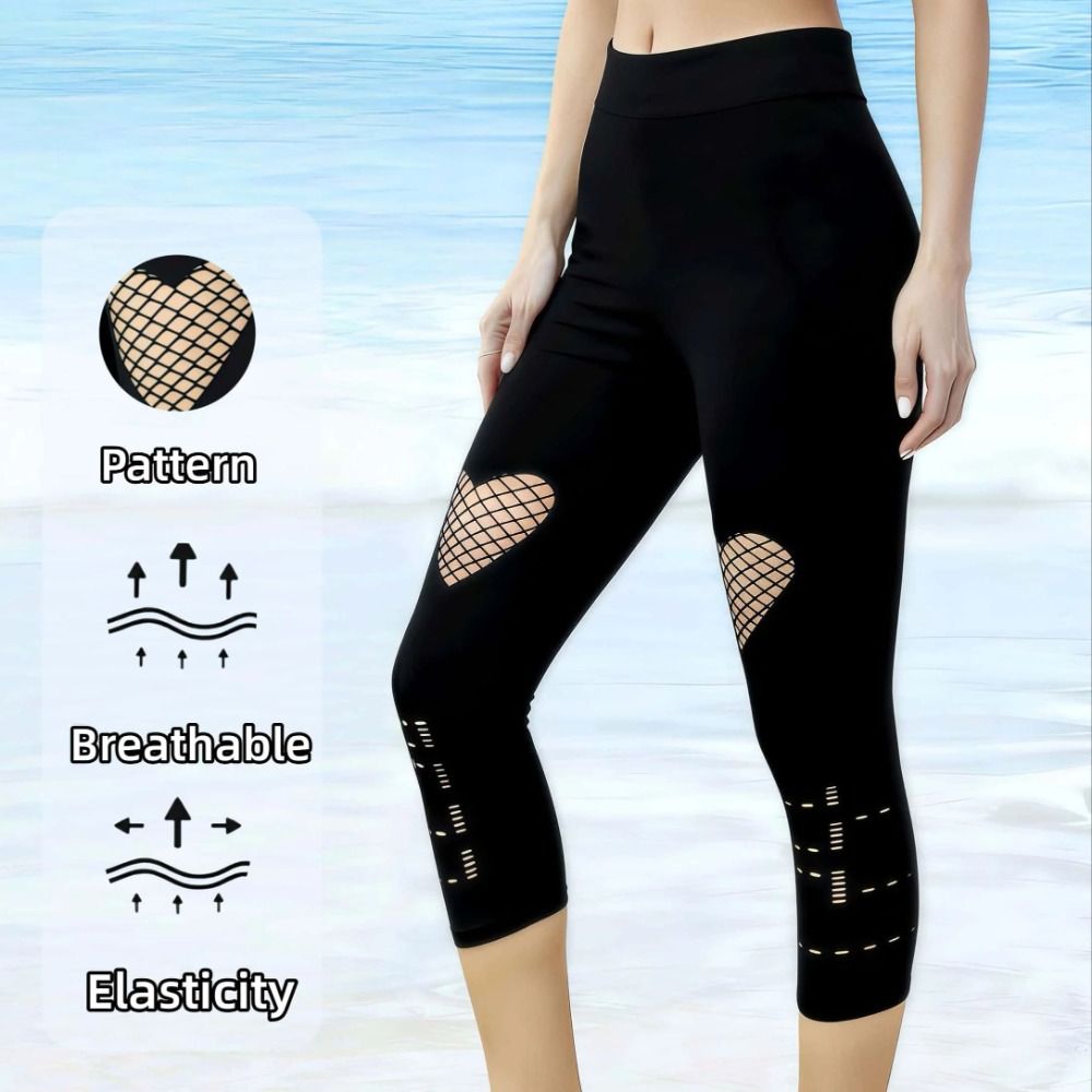 กางเกงเลกกิ้งตาข่ายผู้หญิงแบบใ - High Waist Leggings บทวิจารณ์และราคา