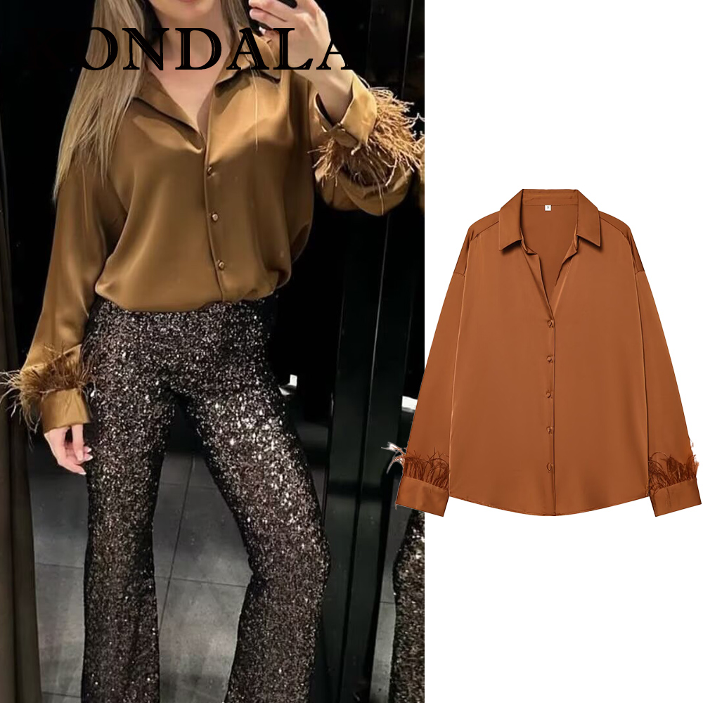 เสื้อเชิ้ตผู้หญิง KONDALA รุ่น - Women'S Fashion Trends Fall 2025 บทวิจารณ์และราคา