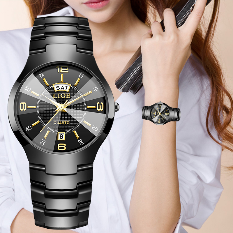 นาฬิกาข้อมือผู้หญิง LIGE แฟชั่ - Fashion Women Watches บทวิจารณ์และราคา