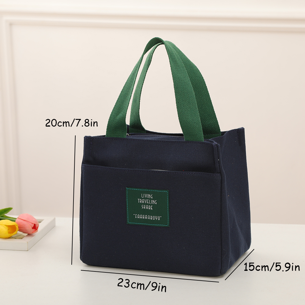 กระเป๋าผ้าแคนวาส - กระเป๋าถือส - Canvas Tote Bag บทวิจารณ์และราคา