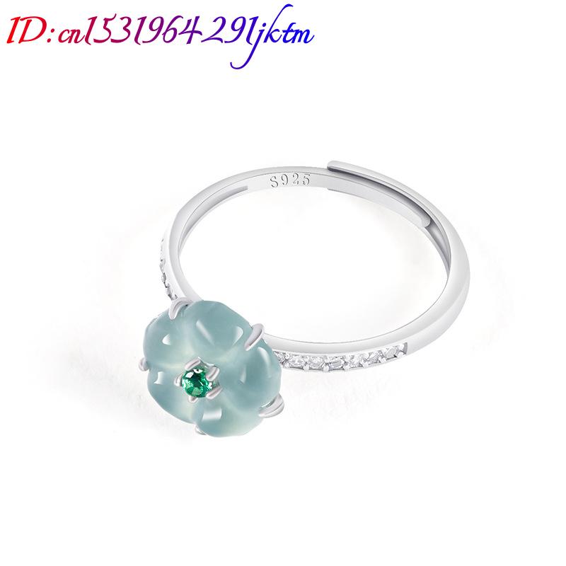 แหวนหยกพม่าสีฟ้า 925 เงินแท้ ห - Women'S Fashion Gifts บทวิจารณ์และราคา