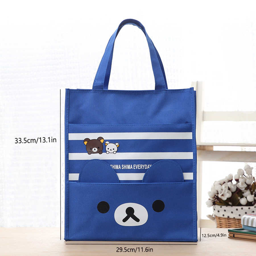 กระเป๋าใส่อาหารกลางวันแบบพกพา  - Canvas Tote Bag บทวิจารณ์และราคา