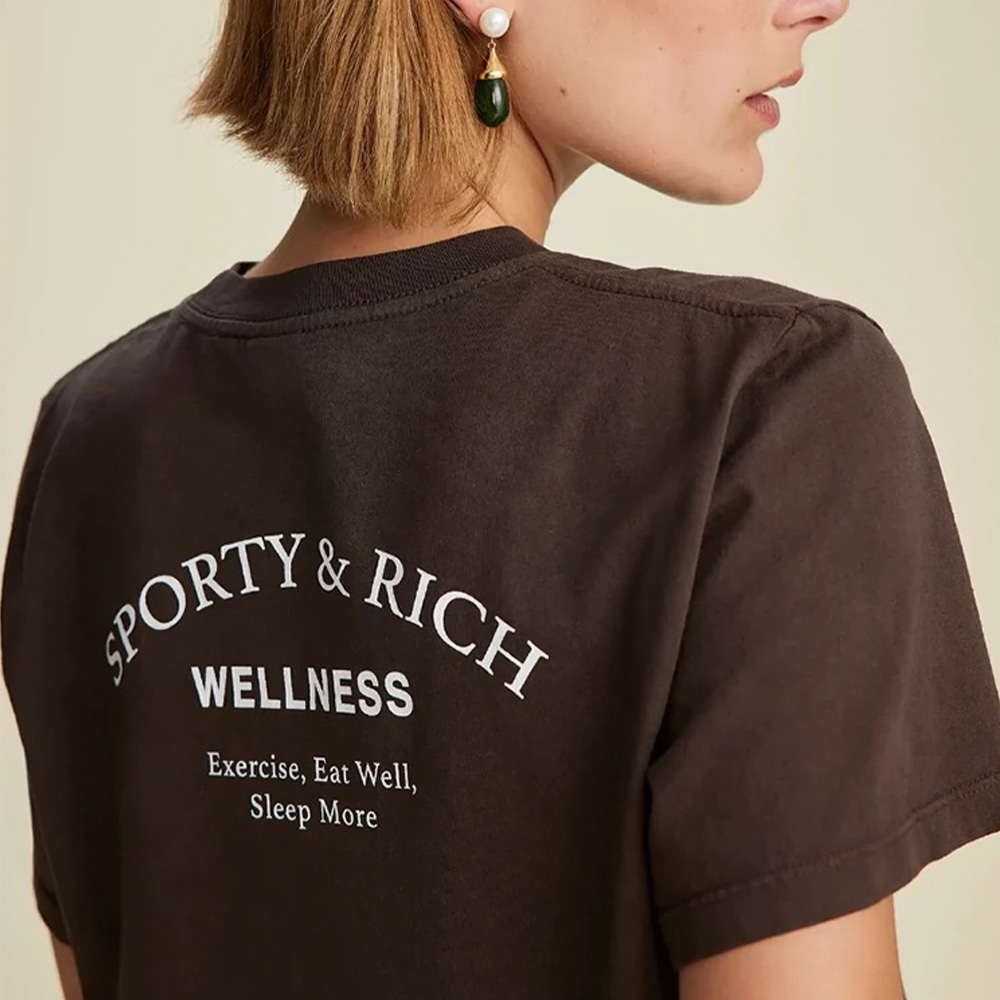 เสื้อยืดแขนสั้นพิมพ์ลายช็อคโกแ - Women'S Fashion In The 90S บทวิจารณ์และราคา