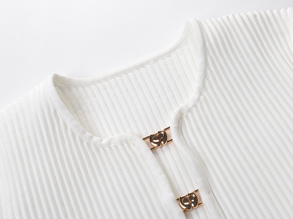 ชุดสูทแจ็คการ์ดสไตล์หรูหราสำหร - Longline Cardigan Knit บทวิจารณ์และราคา