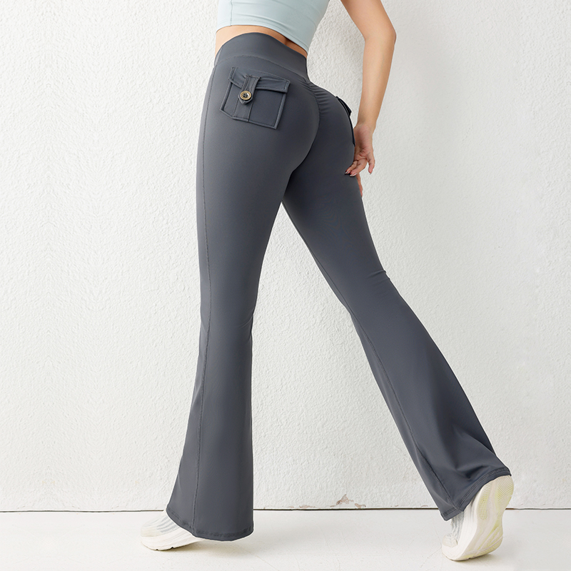 สีทึบ Butt Lifting Gym ฟิตเนสก - High Waist Leggings บทวิจารณ์และราคา