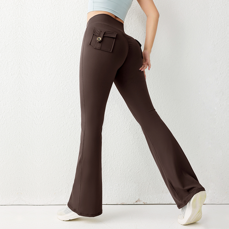 สีทึบ Butt Lifting Gym ฟิตเนสก - High Waist Leggings บทวิจารณ์และราคา