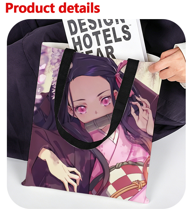 กระเป๋าถือผู้หญิงลายดาบพิฆาตอส - Canvas Tote Bag บทวิจารณ์และราคา