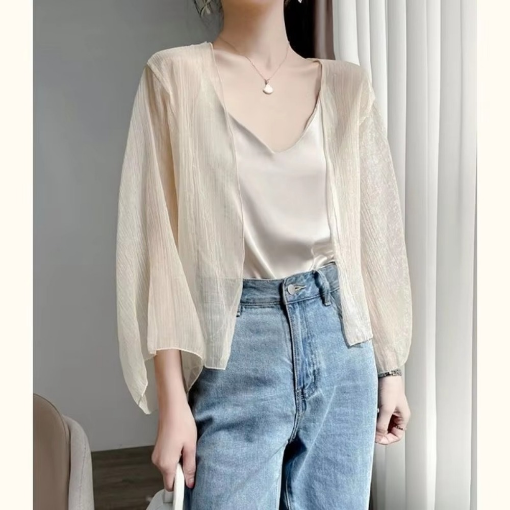 ฤดูร้อน Crinkle ผู้หญิงเสื้อสเ - Women'S Fashion Knitwear บทวิจารณ์และราคา
