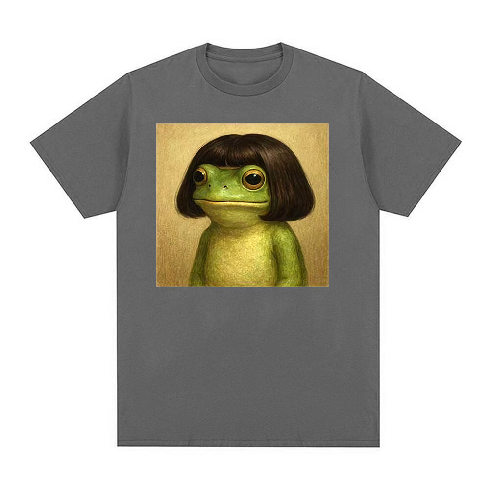เสื้อยืดลายหน้ากบตลกพร้อมลายตั - Women'S Fashion In The 90S บทวิจารณ์และราคา