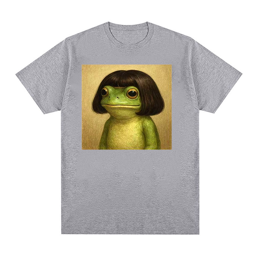 เสื้อยืดลายหน้ากบตลกพร้อมลายตั - Women'S Fashion In The 90S บทวิจารณ์และราคา