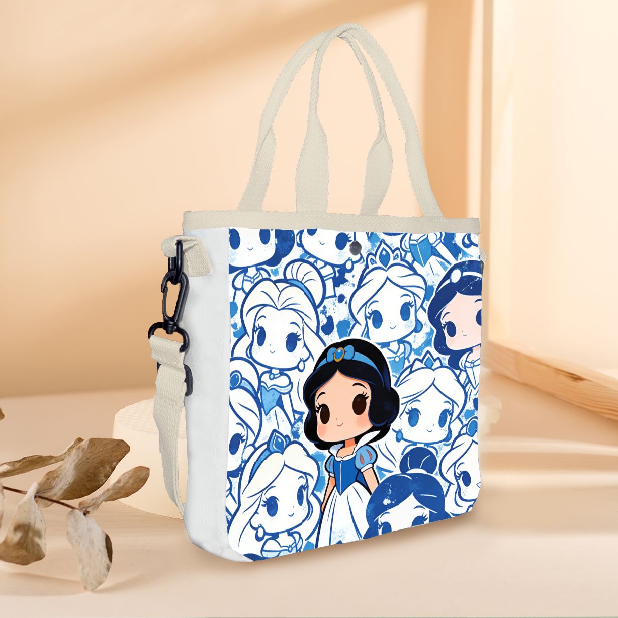 กระเป๋าผ้าพิมพ์ลายการ์ตูนสโนว์ - Canvas Tote Bag บทวิจารณ์และราคา