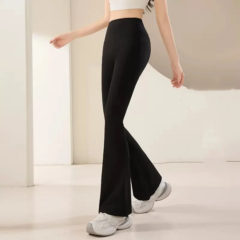 กางเกงโยคะฟิตเนสผ้ายืดหยุ่นทรง - High Waist Leggings บทวิจารณ์และราคา