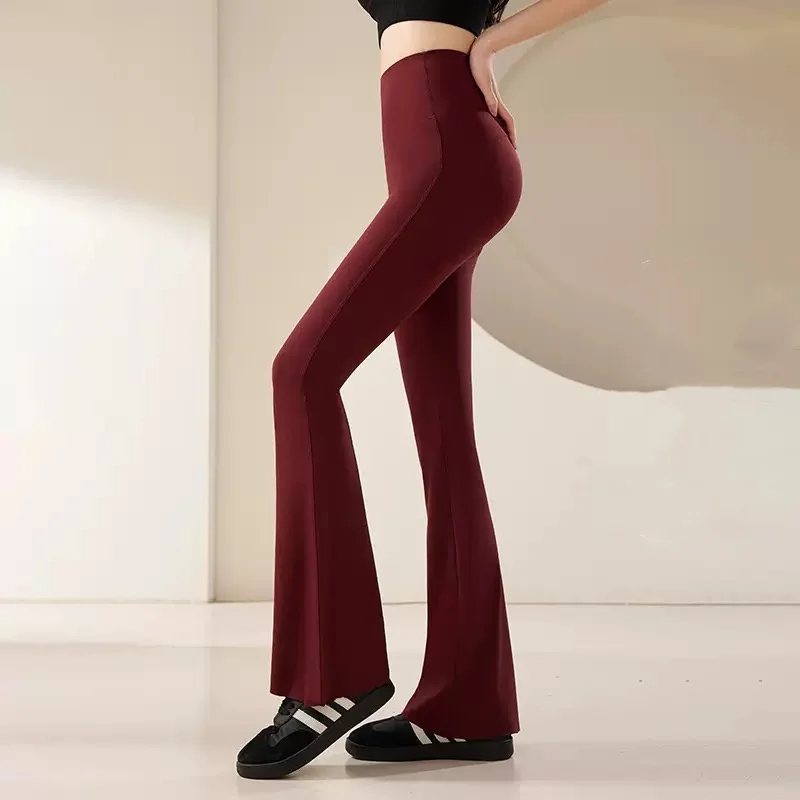 กางเกงโยคะฟิตเนสผ้ายืดหยุ่นทรง - High Waist Leggings บทวิจารณ์และราคา