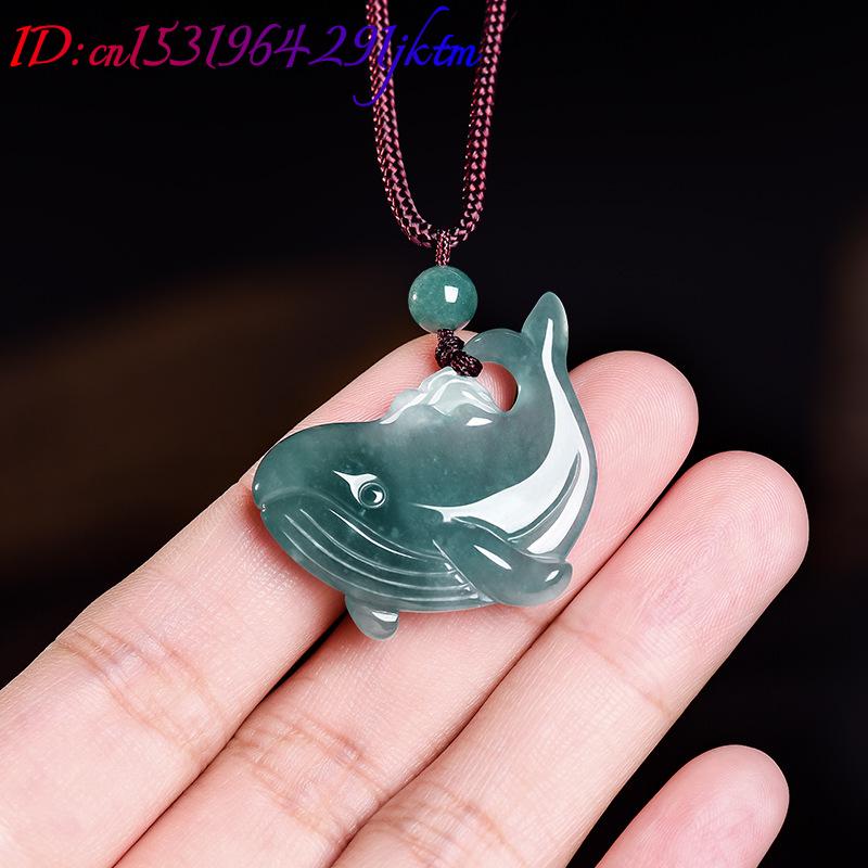 จี้สร้อยคอหยกพม่าแท้รูปปลาวาฬ  - Women'S Fashion Gifts บทวิจารณ์และราคา