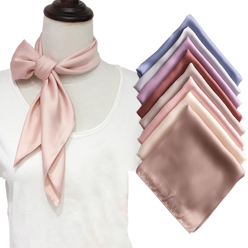 Solid 50s ผ้าพันคอคอสีทึบริบบิ - Women'S Fashion In The 50S บทวิจารณ์และราคา