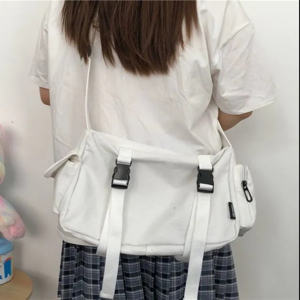 กระเป๋าผ้าใบสีดำดีไซน์ผู้หญิงก - Canvas Tote Bag บทวิจารณ์และราคา