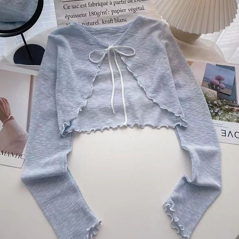 เสื้อคลุมคาร์ดิแกนแบบใหม่ บางเ - Women'S Fashion Knitwear บทวิจารณ์และราคา