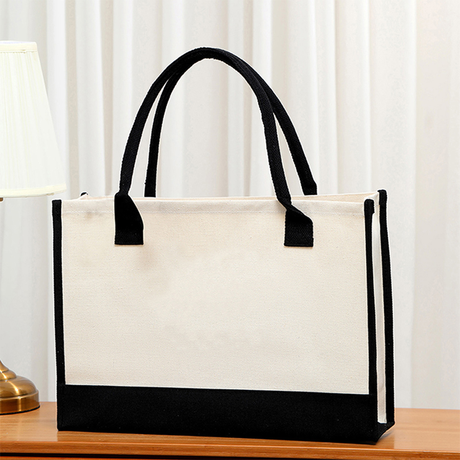 กระเป๋าผ้าแคนวาสสีขาวพิมพ์ลายก - Canvas Tote Bag บทวิจารณ์และราคา