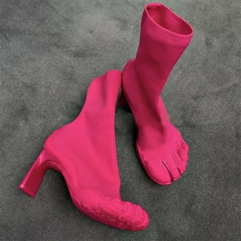 รองเท้าบูทแฟชั่นห้านิ้วสำหรับผ - Women'S Fashion Socks บทวิจารณ์และราคา