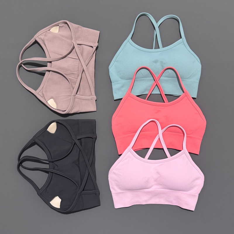 เสื้อชั้นในกีฬาแบบไร้สายสำหรับ - Bra Top Seamless บทวิจารณ์และราคา