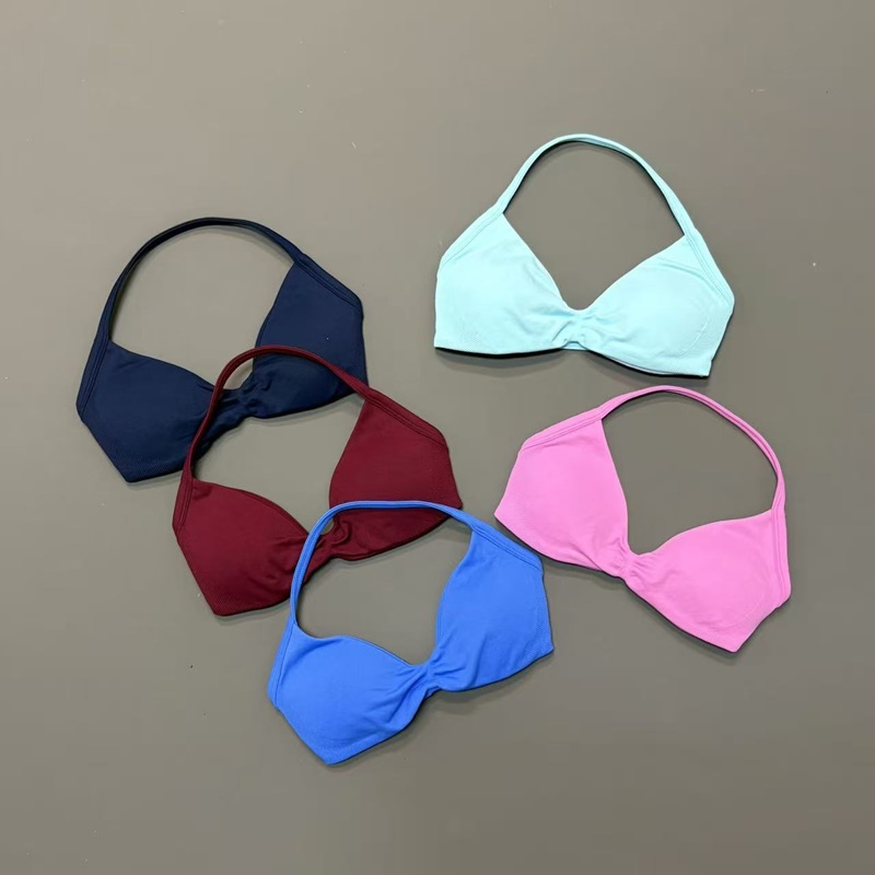 เสื้อชั้นในกีฬาแบบผูกคอสำหรับผ - Bra Top Seamless บทวิจารณ์และราคา