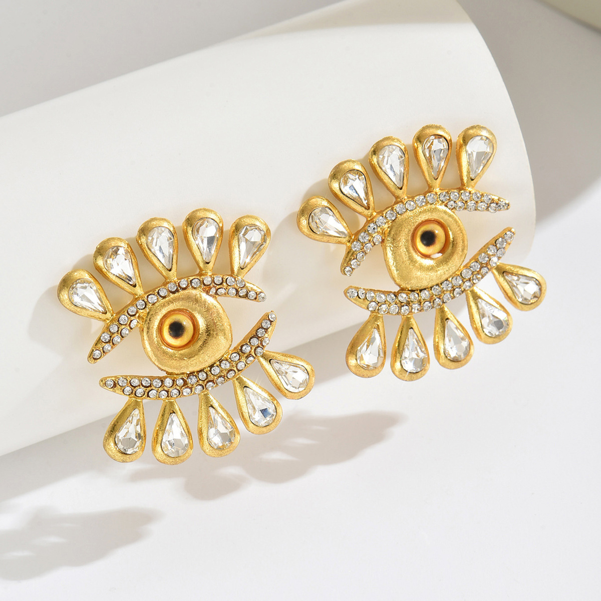 ต่างหูวินเทจลายตาปีศาจสำหรับผู - Women'S Fashion Edgy บทวิจารณ์และราคา