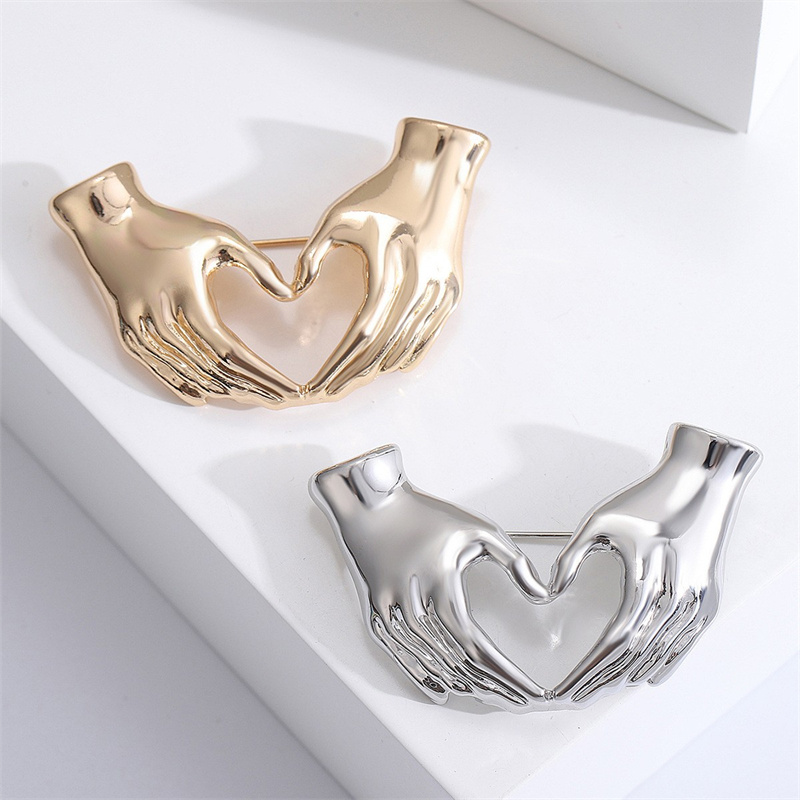 เข็มกลัดรูปมือไขว้สำหรับผู้หญิ - Women Fashion Pose บทวิจารณ์และราคา