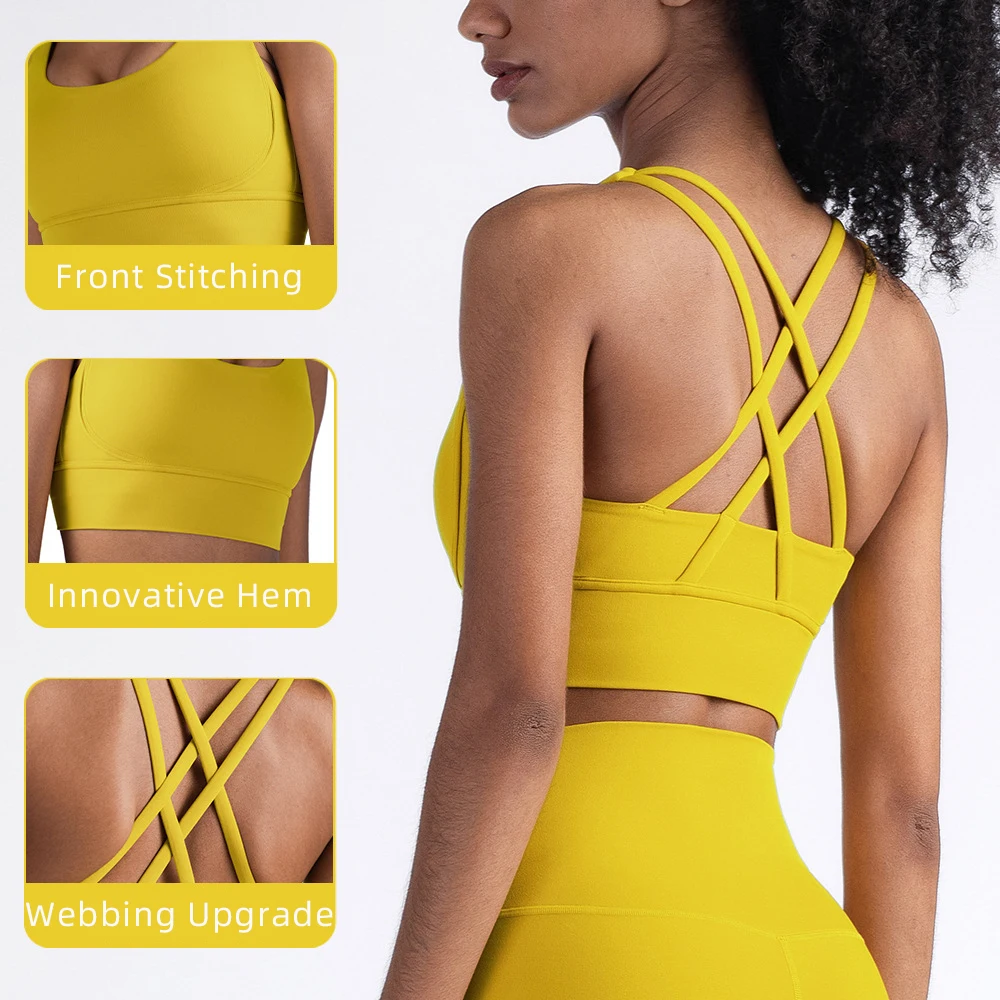 สปอร์ตบราสำหรับสตรีฤดูร้อนแฟชั - Bra Top Seamless บทวิจารณ์และราคา