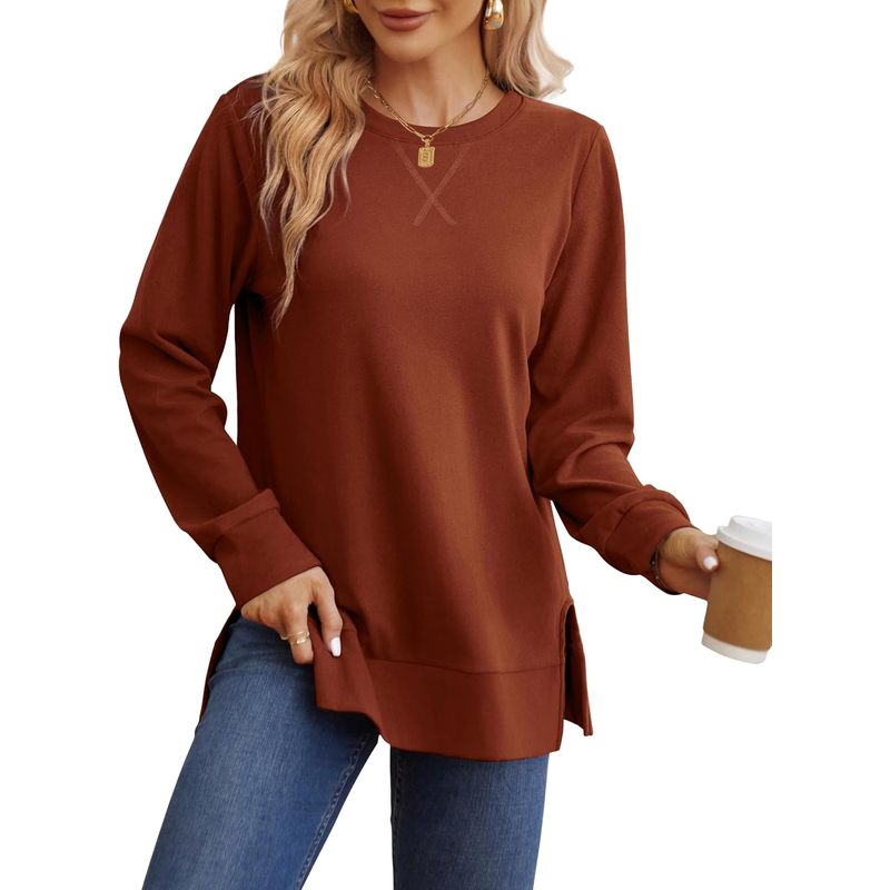 เสื้อสเวตเชิ้ตผู้หญิง ทรงผ่าข้ - Women'S Fashion Trends Fall 2025 บทวิจารณ์และราคา