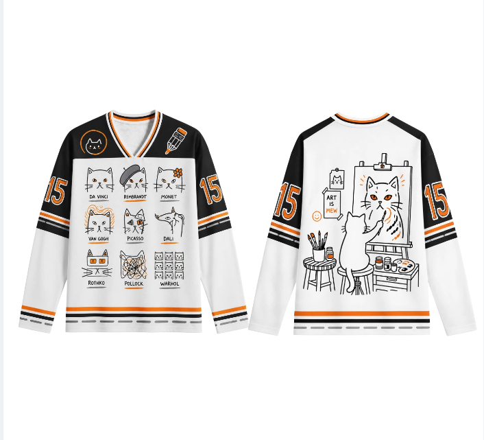เสื้อยืดแขนยาวพิมพ์ลาย 3 มิติส - Women And Men Fashion บทวิจารณ์และราคา
