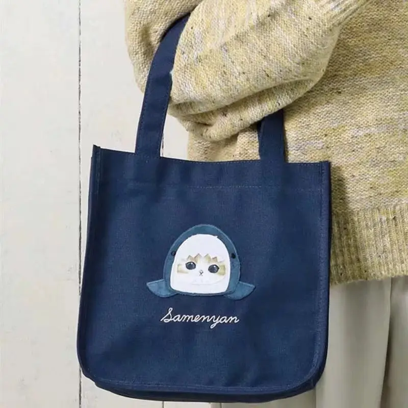 กระเป๋าผ้าแคนวาสสะพายไหล่ลายกา - Canvas Tote Bag บทวิจารณ์และราคา