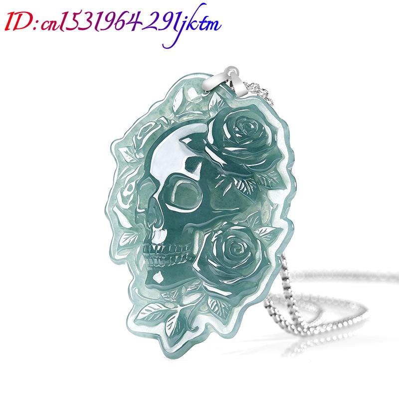จี้สร้อยคอรูปหัวกะโหลกหยกพม่าแ - Women'S Fashion Gifts บทวิจารณ์และราคา