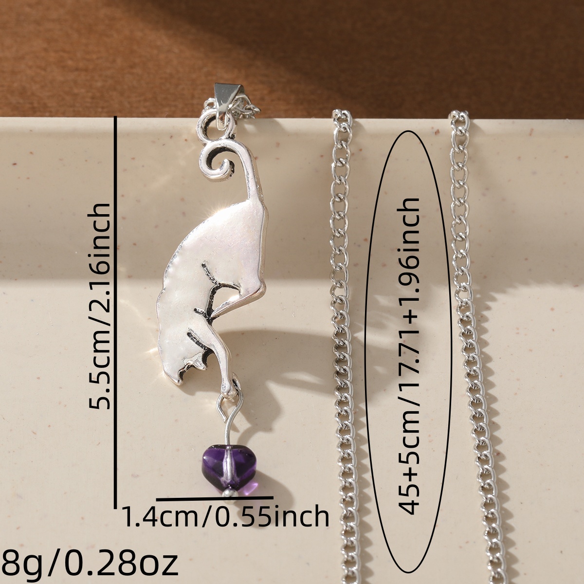 สร้อยคอจี้รูปแมวในท่าทางนั่งคุ - Women Fashion Pose บทวิจารณ์และราคา
