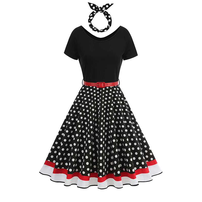 ชุดเดรสลายจุดสไตล์วินเทจสำหรับ - Women'S Fashion In The 50S บทวิจารณ์และราคา