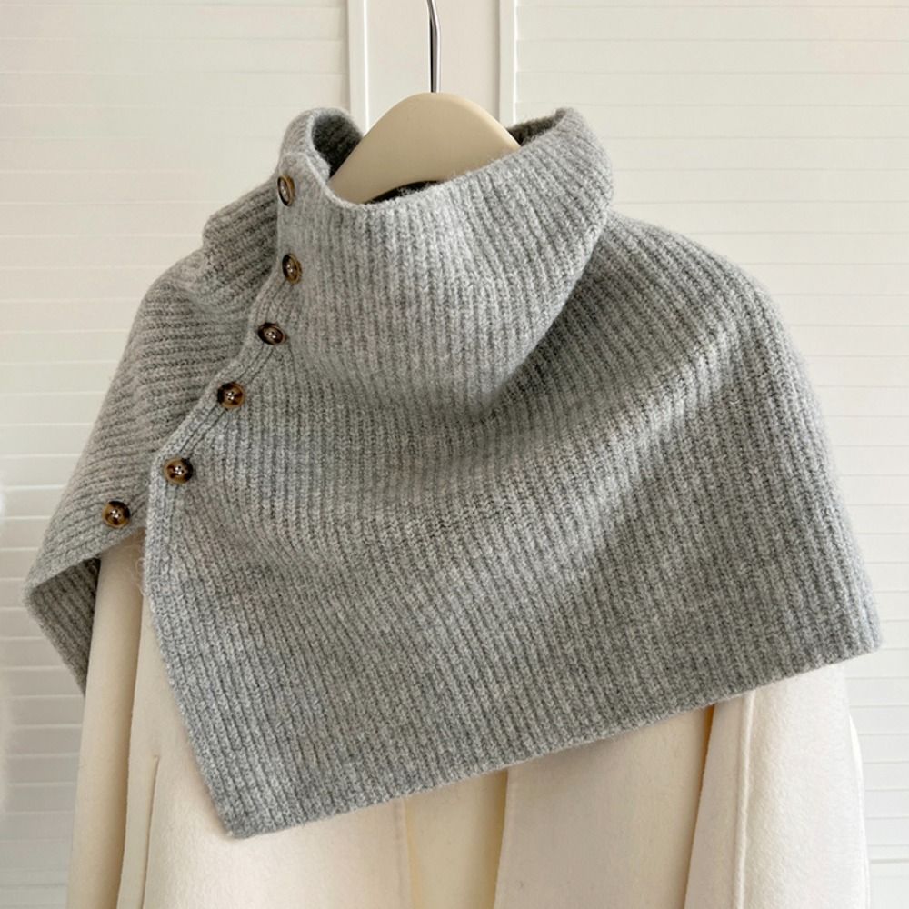 ผ้าคลุมไหล่ถักแบบคลาสสิก ผ้าคล - Women'S Fashion Knitwear บทวิจารณ์และราคา